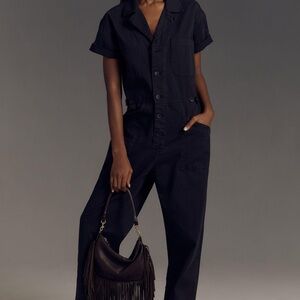 Everlane Navy Jumpsuit